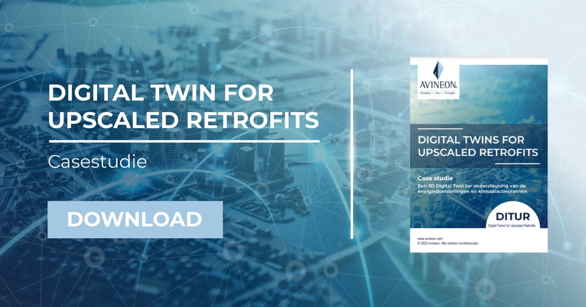 Digital Twin for Upscaled Retrofits