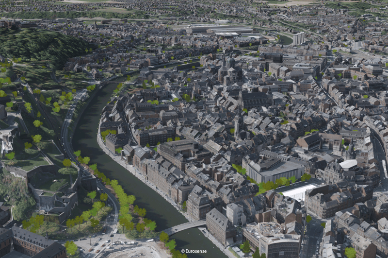 Namur 3D model